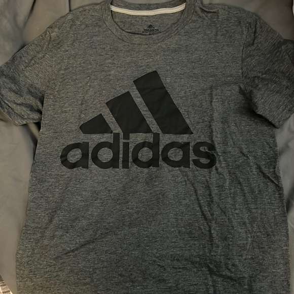 Adidas Gray and Black T shirt. - Picture 3 of 3